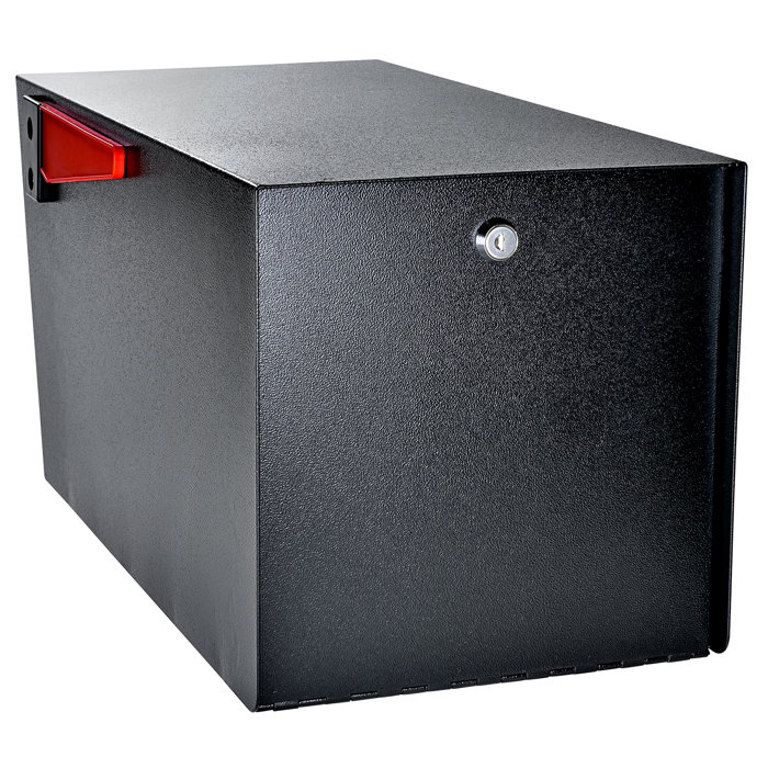 Mail Boss Street Safe Latitude Front & Rear Access Locking Post Mounted